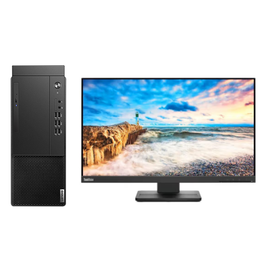 联想/LENOVO 启天M450-A094（C）+ThinkVision TE20-19（19.5英寸） 酷睿 I3-12100/19.5/集成显卡/共享内存/256GB/无/Windows 11家庭中文版/8GB/台式计算机