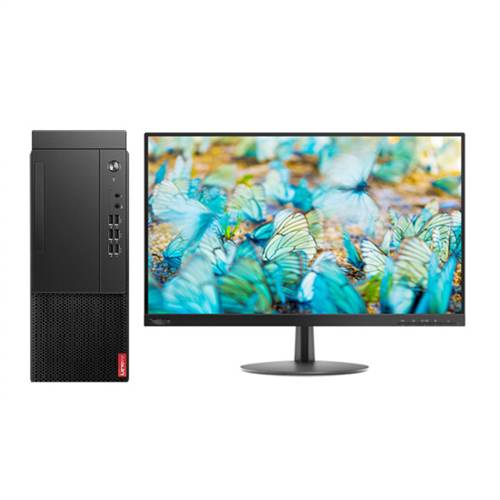 联想/LENOVO 启天M455-A109+ThinkVision T24A-10（23.8英寸） 酷睿 I3-12100/23.8/集成显卡/共享内存/256GB/1TB/Windows 11家庭中文版/8GB/台式计算机